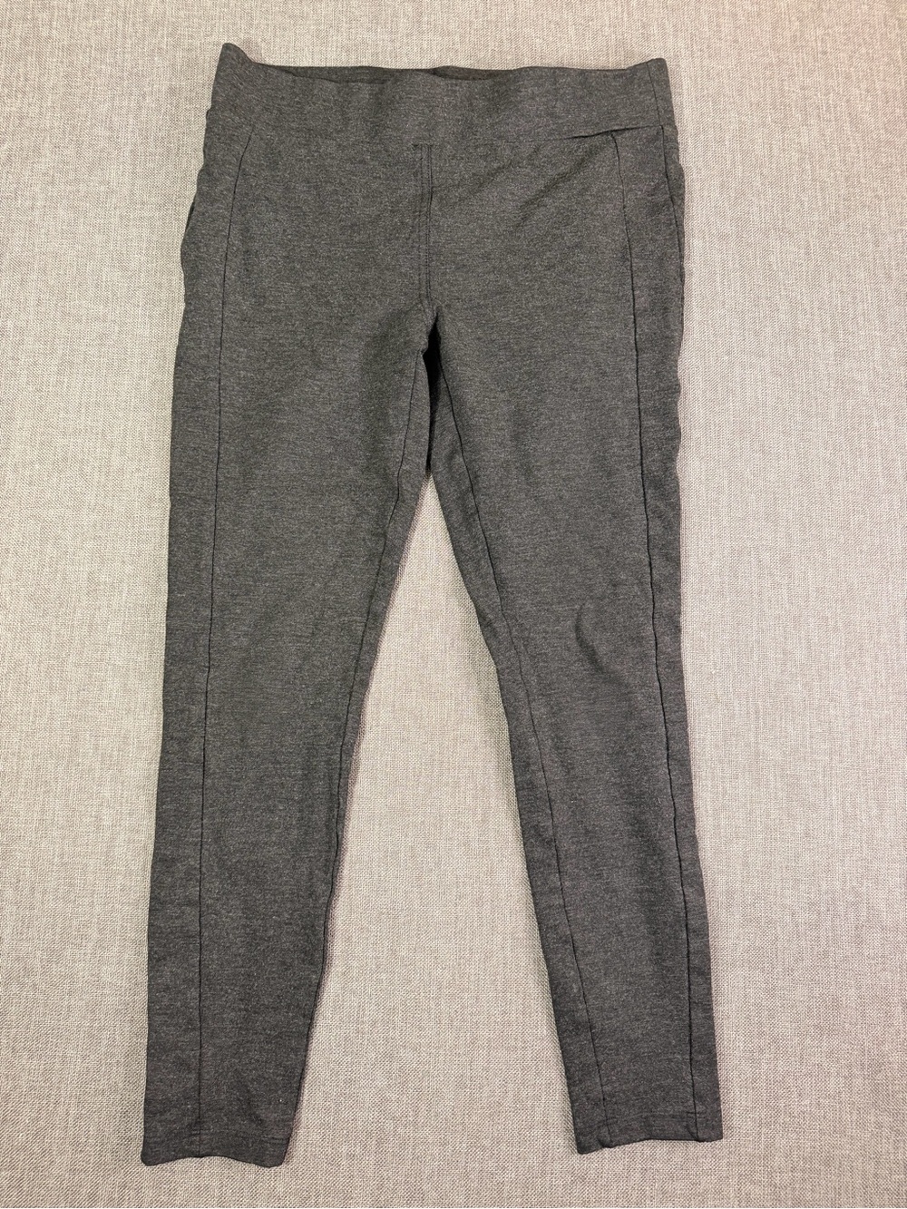 LOFT Kids Charcoal Gray Active Leggings Size Medium